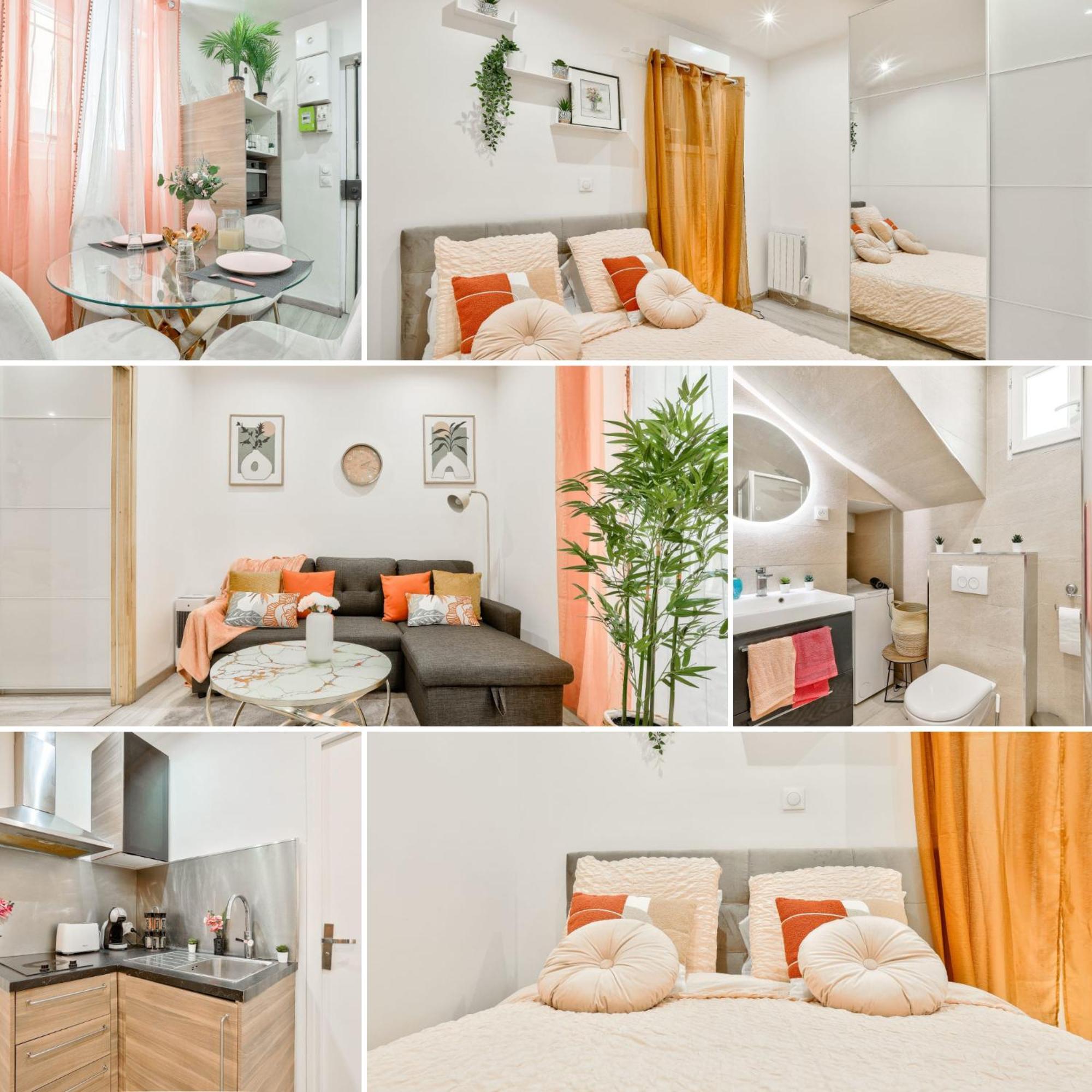 Le Nid Douillet Appartement Confortable A 5 Min Du Stade De France Et Proche De L'Aeroport Cdg Saint-Denis  Extérieur photo
